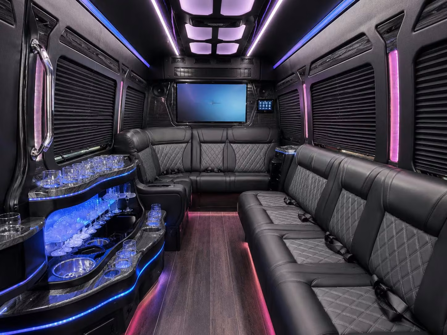 multi stop wedding weekend transportation across the antelope valley